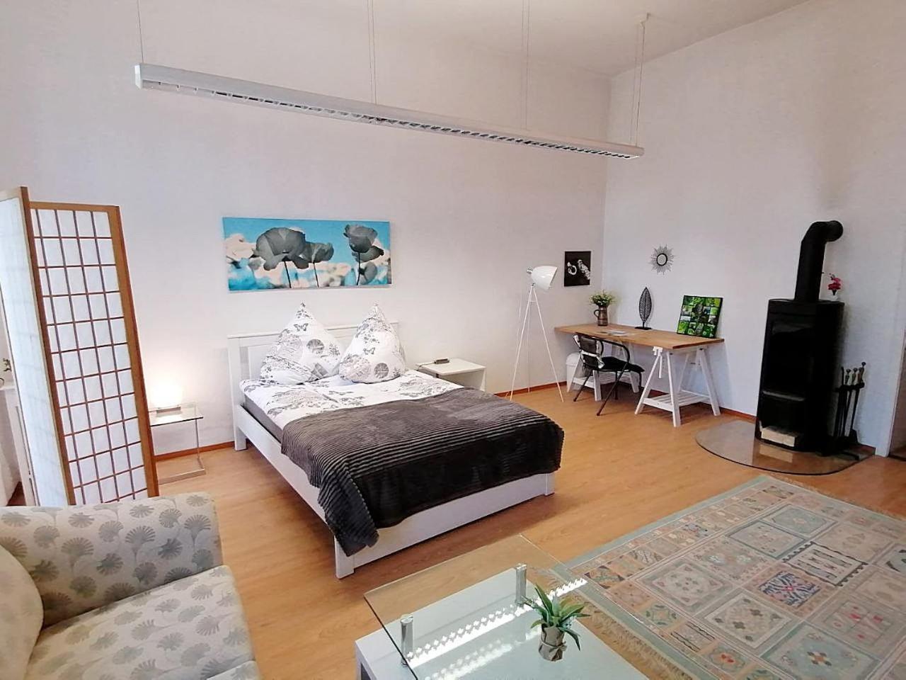 Grosszuegiges Kamin-zimmer Mit King-size Bett Im Zentrum Annaberg-Buchholz